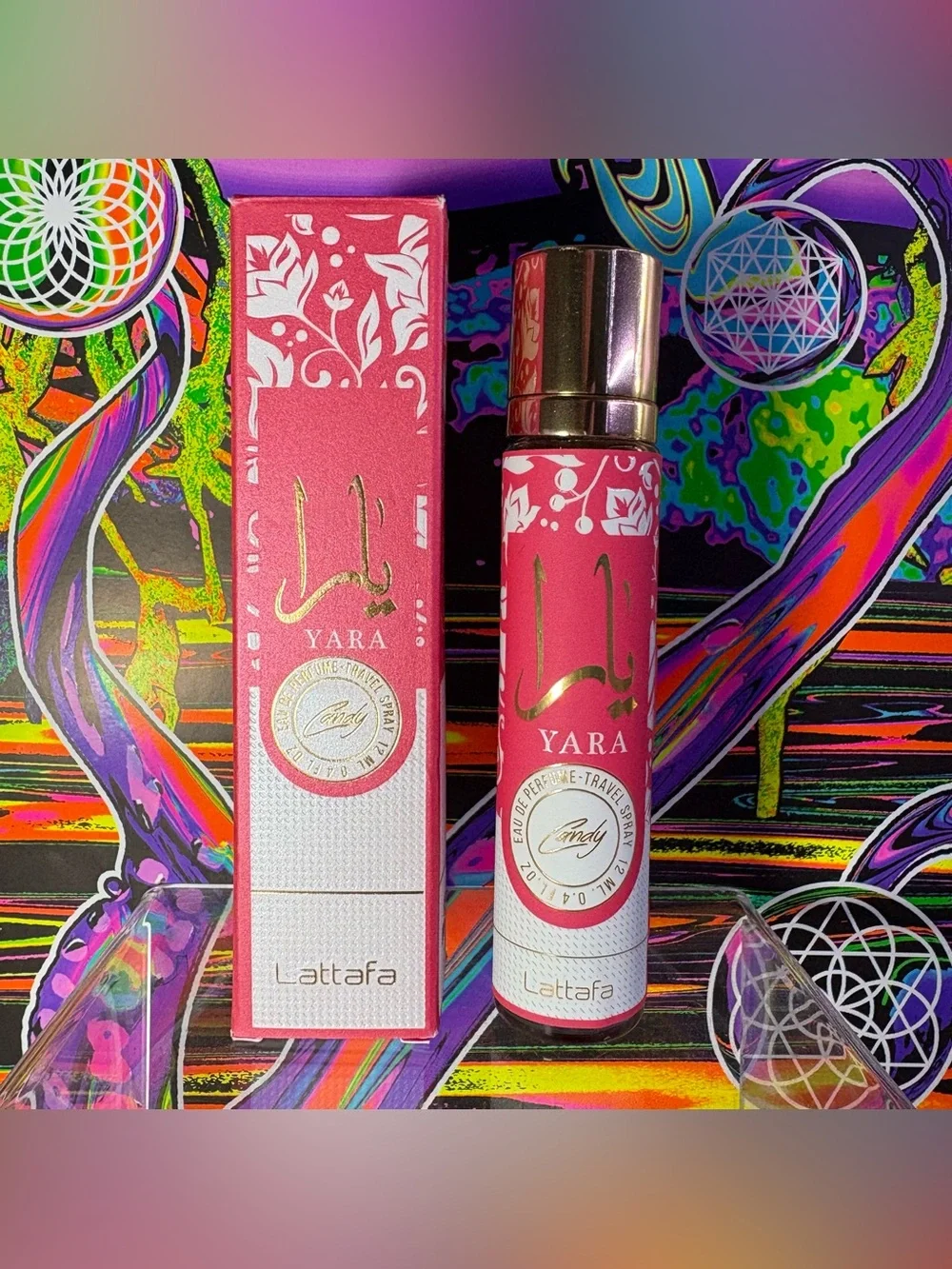 Yara Lattafa Candy 12ml Travel Spray